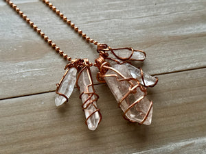 CLEAR QUARTZ | NECKLACE
