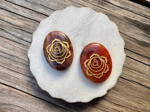 ORANGE AVENTURINE SACRAL CHAKRA | WORRY STONE