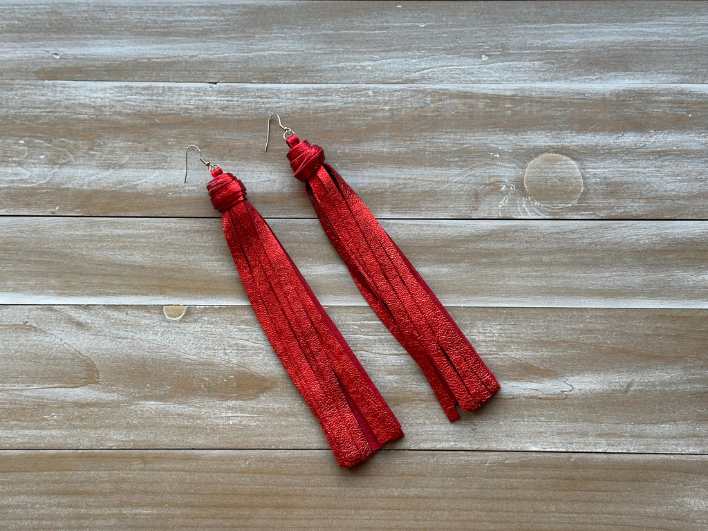 SADÉ | RED METALLIC