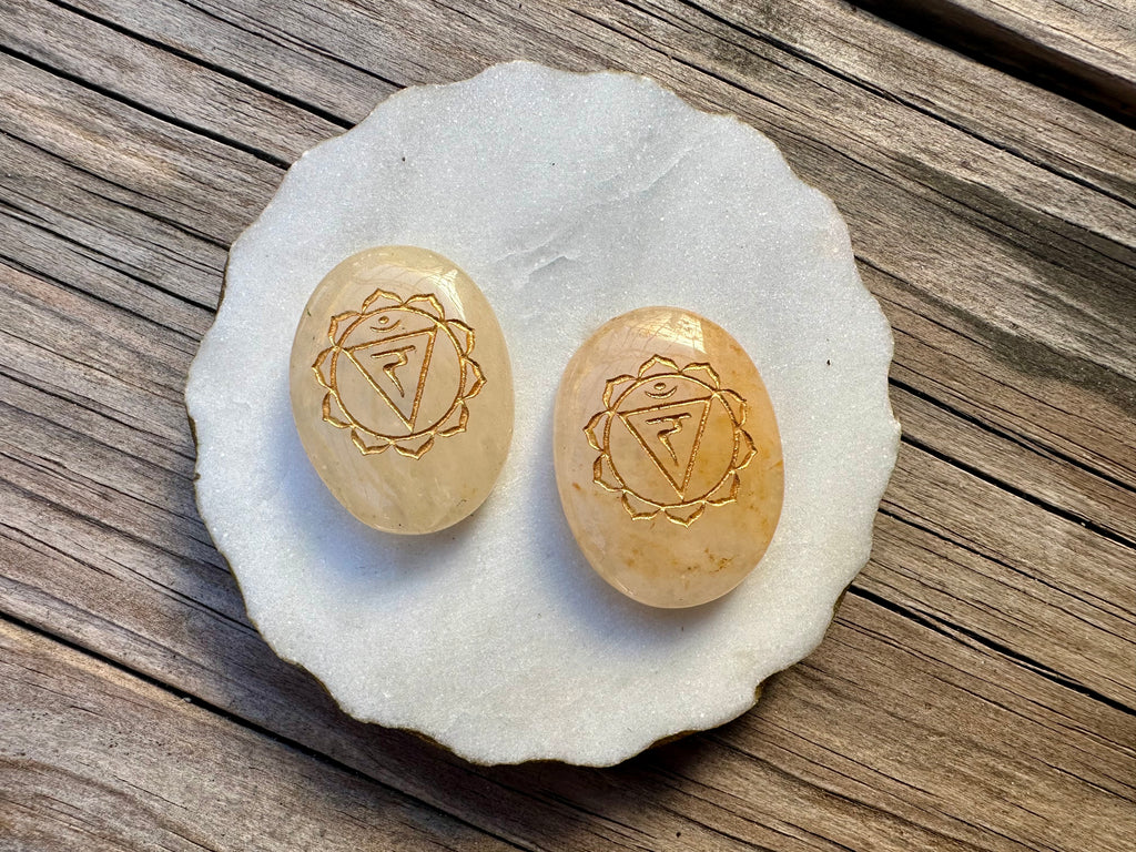 YELLOW AVENTURINE SOLAR PLEXUS CHAKRA | WORRY STONE
