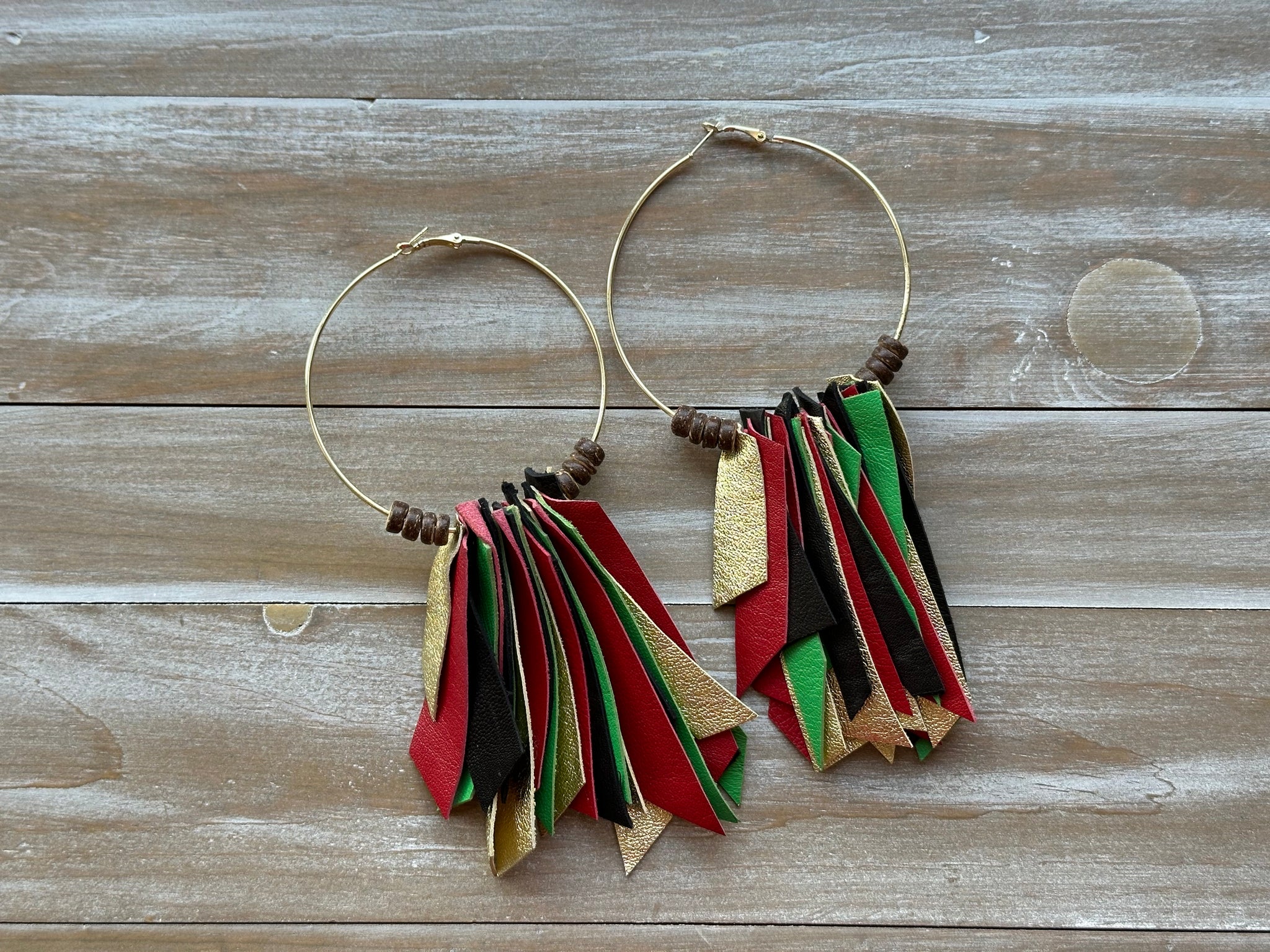 BLK HERITAGE KULTURE COLLECTION | FUNKY FRESH HOOPS