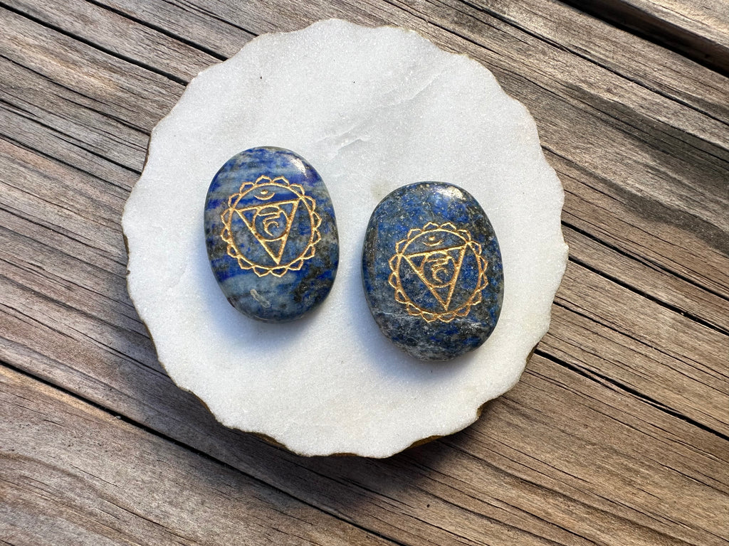 LAPIS LAZULI THROAT CHAKRA | WORRY STONE