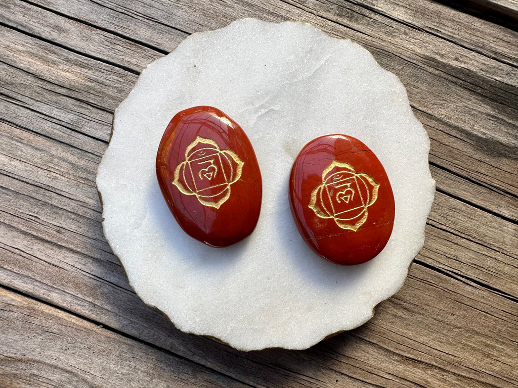 RED JASPER ROOT CHAKRA | WORRY STONE