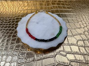 BLK HERITAGE KULTURE COLLECTION | ANKLET