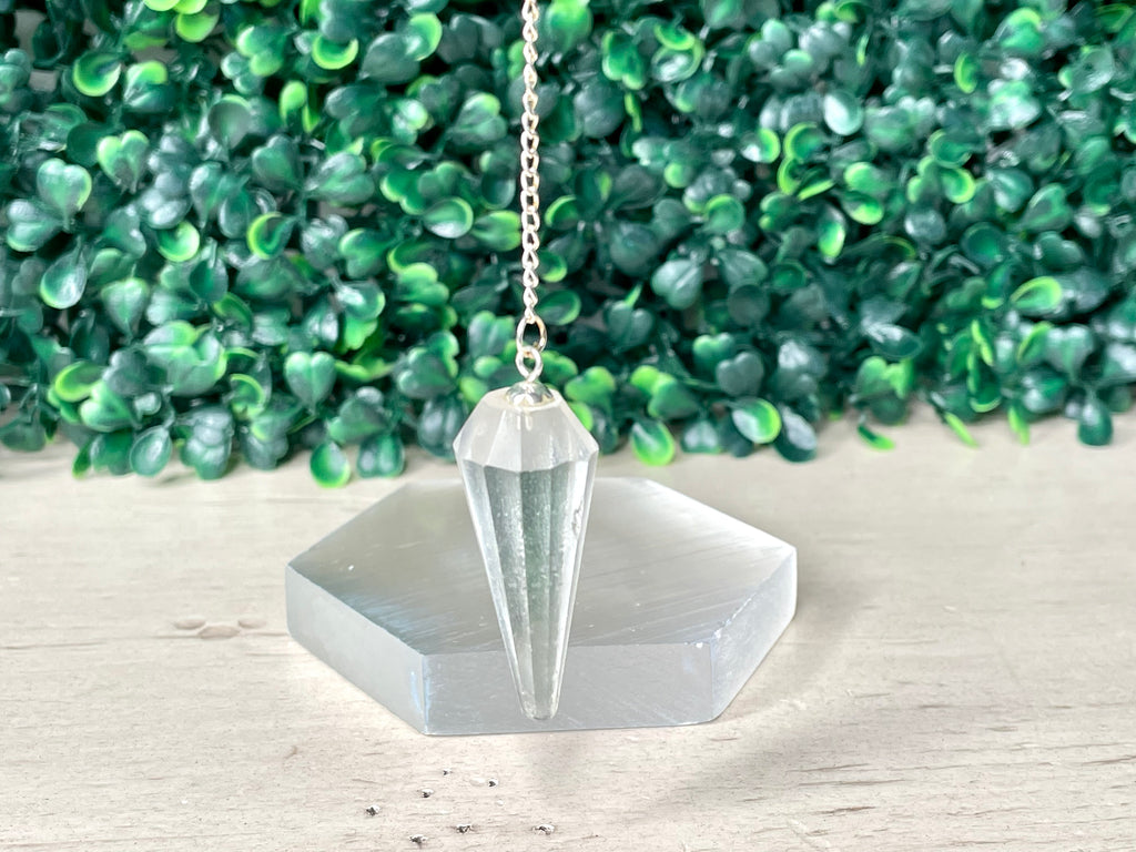 CLEAR QUARTZ | CRYSTAL PENDULUM