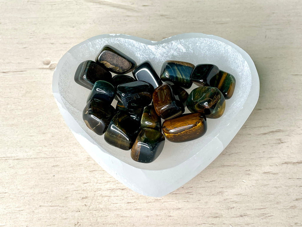 BLUE TIGER'S EYE | TUMBLED