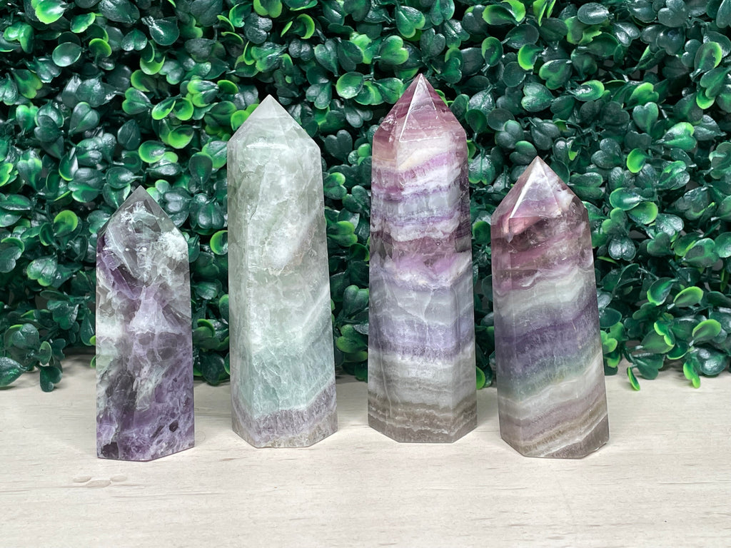 RAINBOW FLUORITE | TOWER