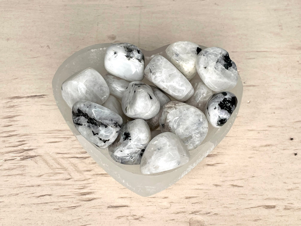 RAINBOW MOONSTONE | TUMBLED